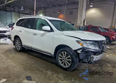 2013 Nissan Pathfinder S из США, поврежденный, VIN 5N1AR2MN8DC646592